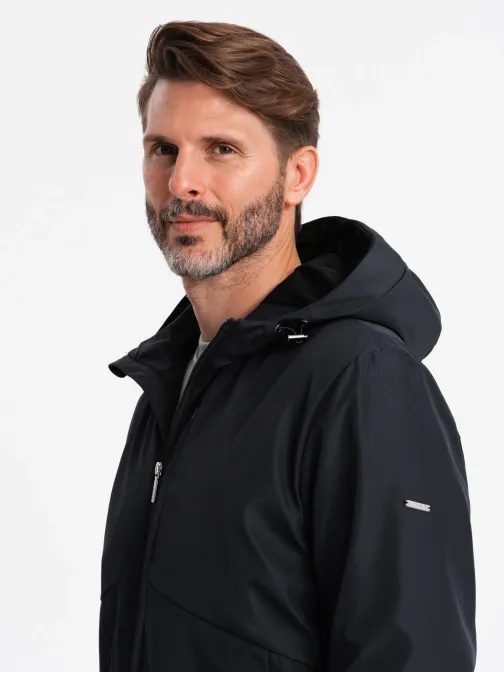 Fekete átmeneti sportos dzseki  V4 JANP-0149