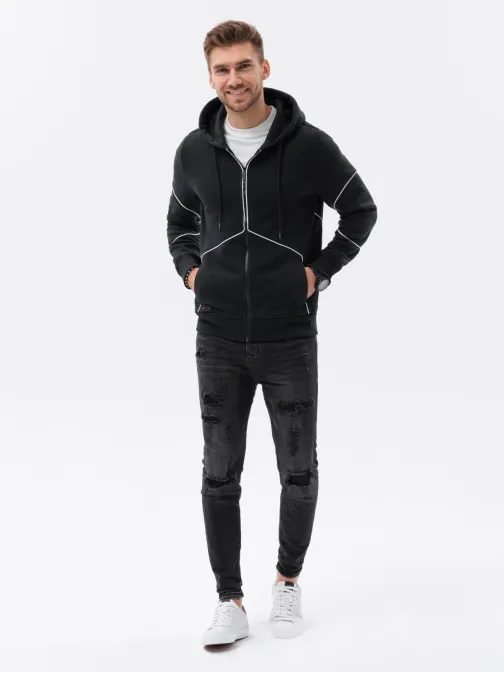 Eredeti fekete melegítő felső  V1 B1421