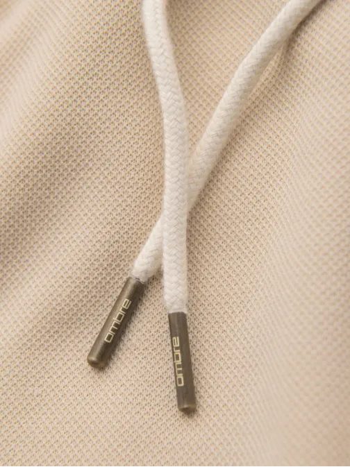 Kötött bézs férfi rövidnadrág V1 SRSK-0124