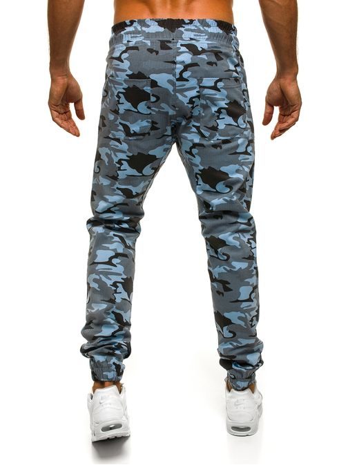 Égkék terepmintás melegítő nadrág Athletic 367