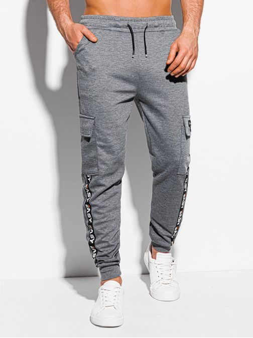 Trendi szürke melegítő nadrág P1040