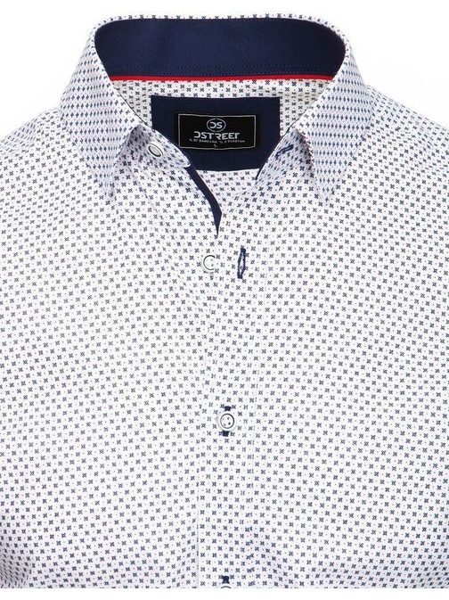 Fehér apró mintás ing PREMIUM