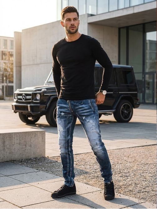 Eredeti sötét kék farmernadrág