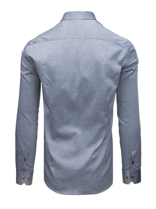 Vonzó szürke ing apró mintával