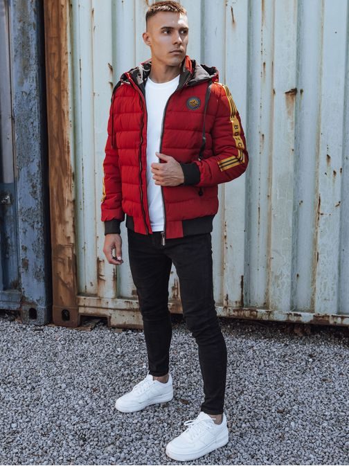 Téli steppelt férfi sportkabát