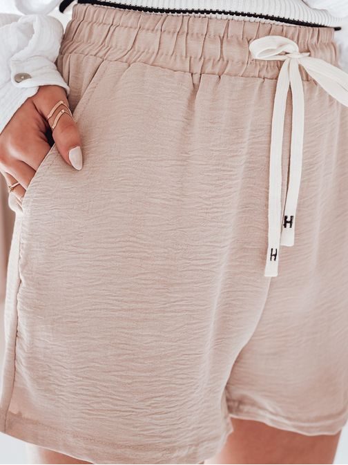 Női nyári rövidnadrág bézs