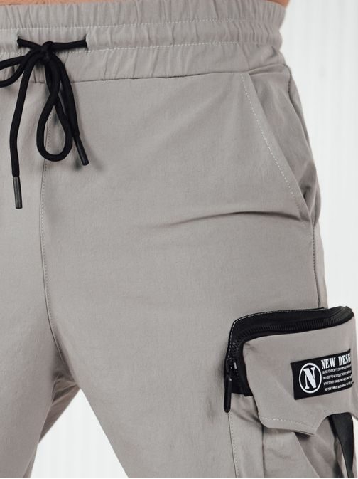 Szürke férfi jogger nadrág