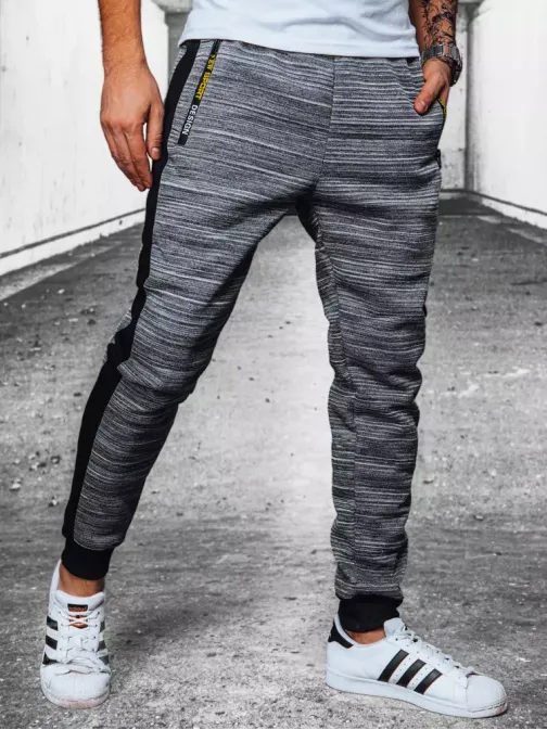 Sötét szürke melegítő nadrág