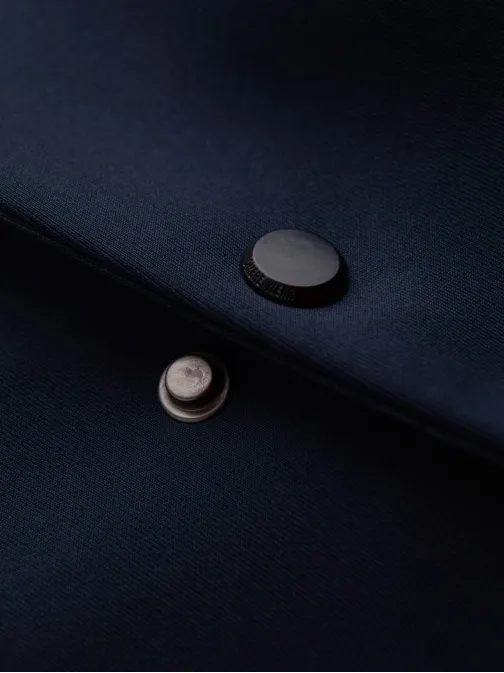 Elegáns sötét kék dzseki V2 BLZB-0126