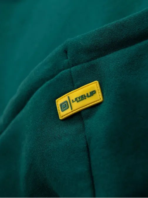 Szemet gyönyörködtető zöld unisex pulóver V17 SNBC-0105