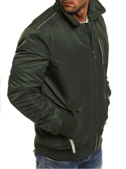 Zöld téli bomber dzseki J.BOYZ X1026K