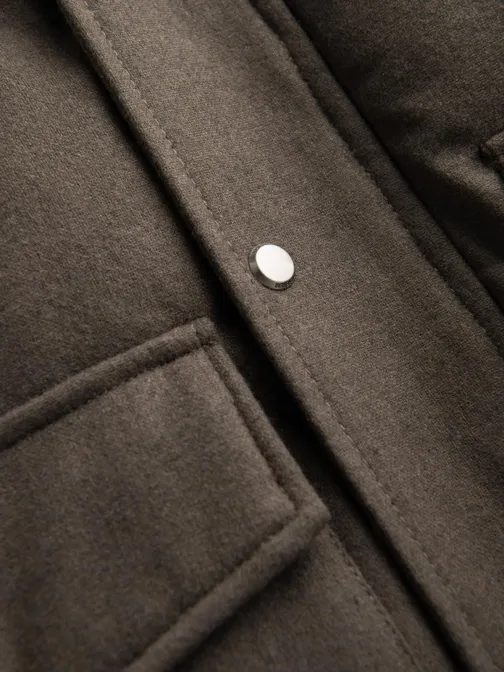 Időtlen steppelt olíva férfi dzseki V4 JALJ-0217