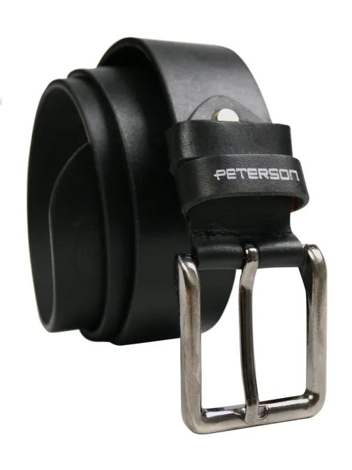 Divatos fekete férfi öv Peterson