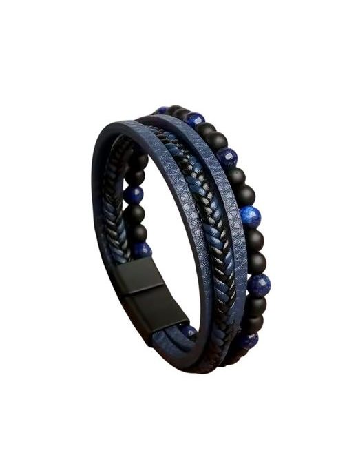 3 db stílusos férfi karkötő készlet