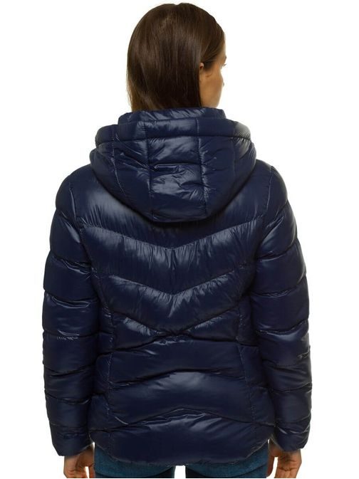 Stílusos gránit színű női téli kabát JS/M23066/2