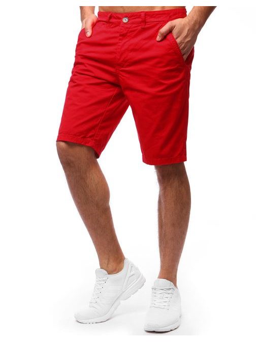 Piros  rövid nadrág