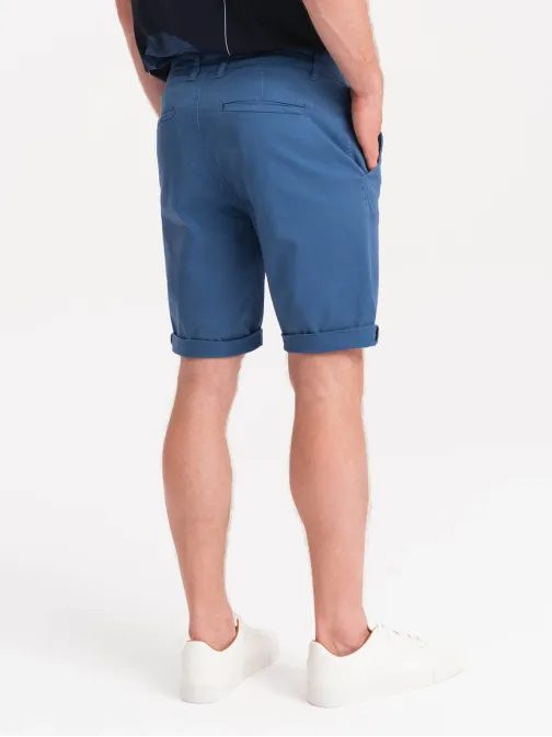 Sima kék rövid nadrág  W243