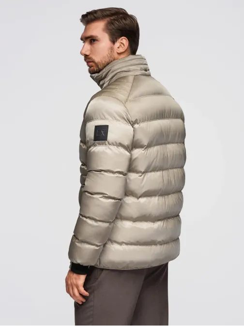 Vonzó szürke bomber dzseki V5 JALP-0218