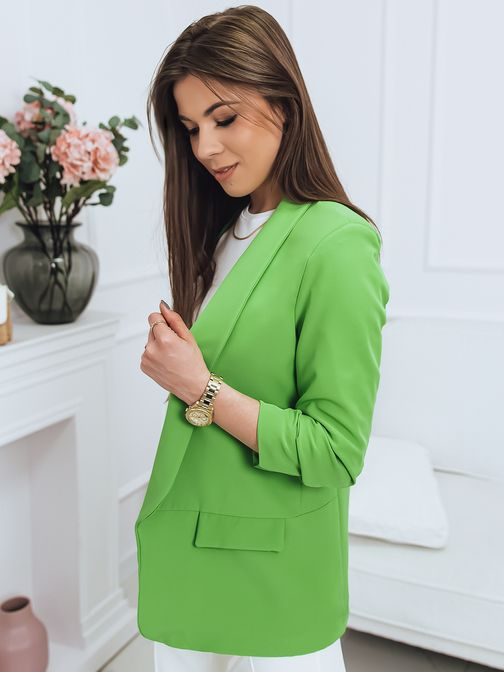 Modern lime zöld színű női zakó Grande