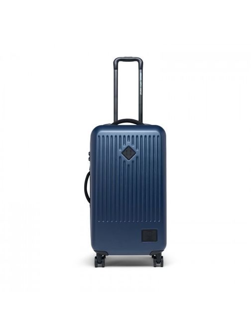 Modern sötét kék utazó bőrönd Herschel ABS/PC