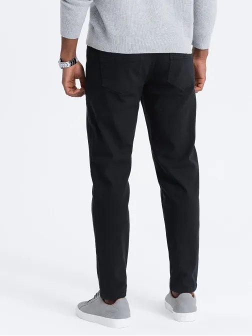 Elegáns fekete farmer nadrág  P1058