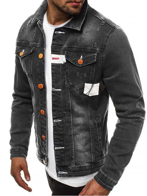 Eredeti fekete farmer dzseki G/600