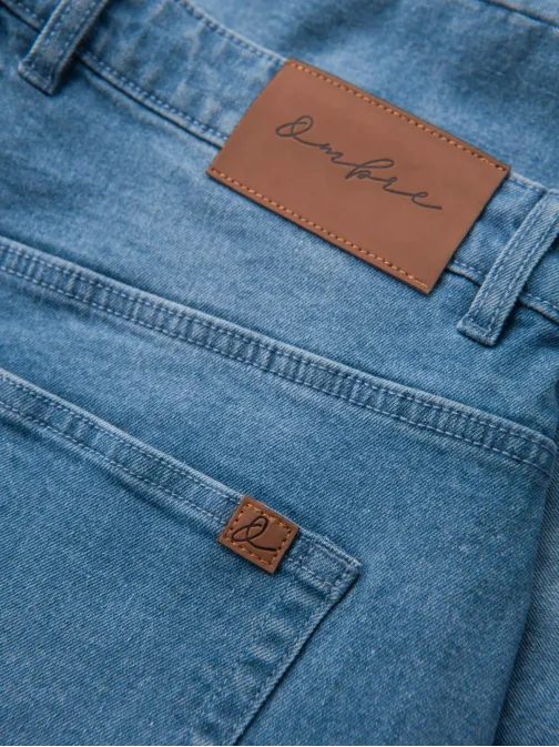 Modern kék farmer rövidnadrág V2 SRDS-0164