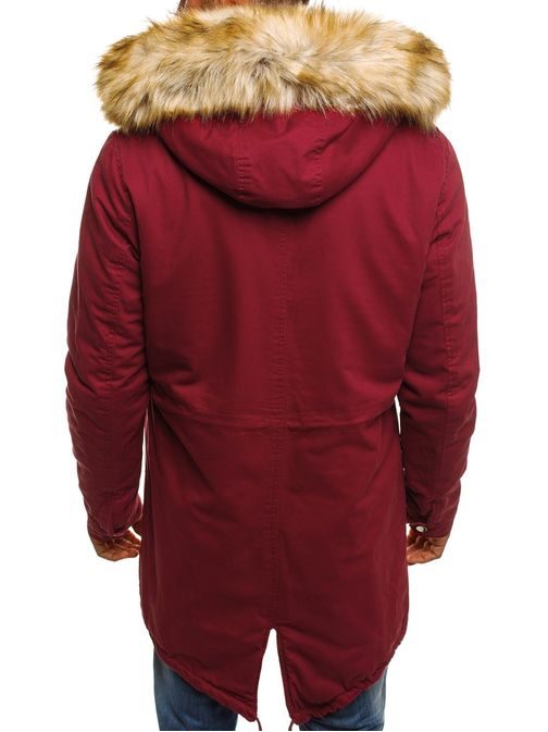 Előkelő szőrmés meleg téli parka X-FEEL 88627