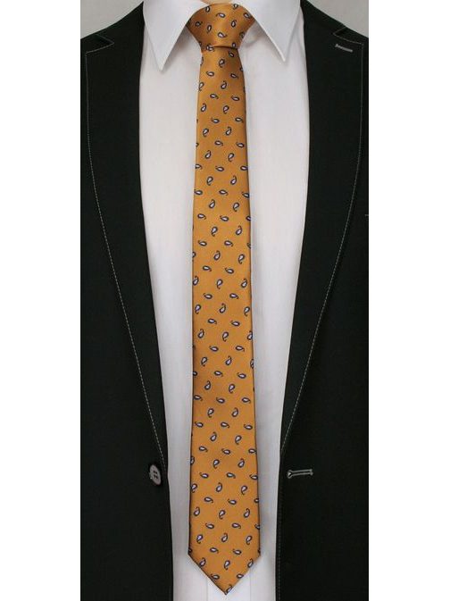 Trendi sárga nyakkendő