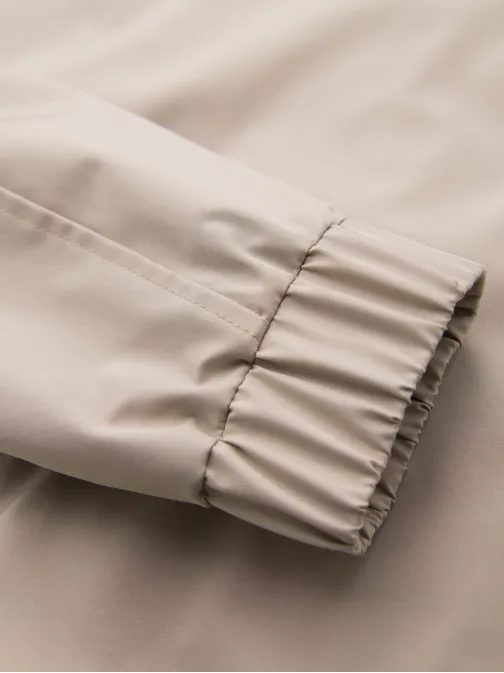 Modern bézs férfi átmeneti kabát V3 JANP-0225