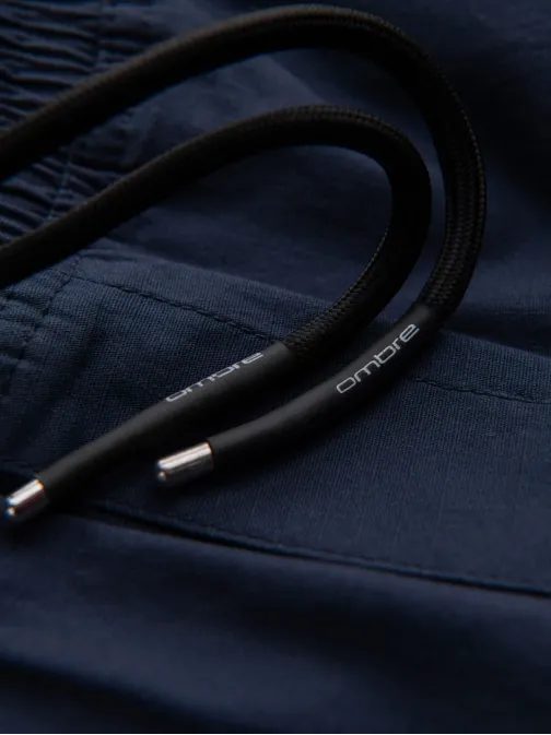 Időtlen sötét kék jogger nadrág  V5 PAJO-0135