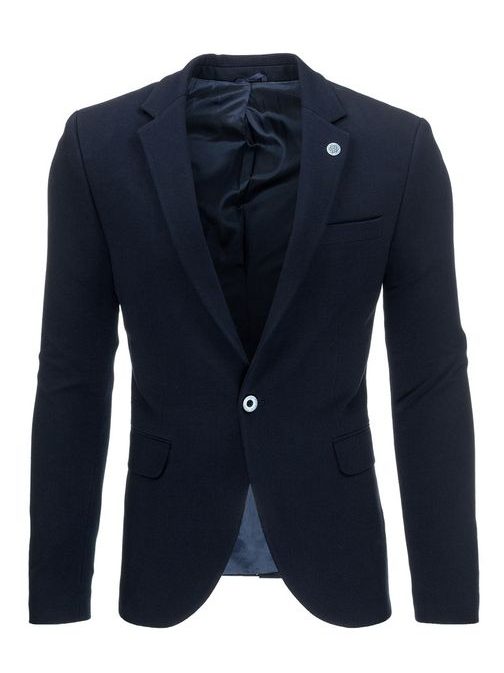 Sötét kék elegáns zakó