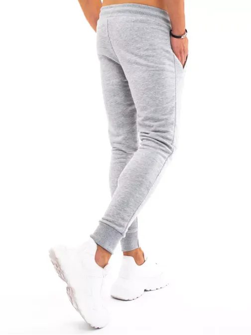 Kényelmes szürke melegítő nadrág