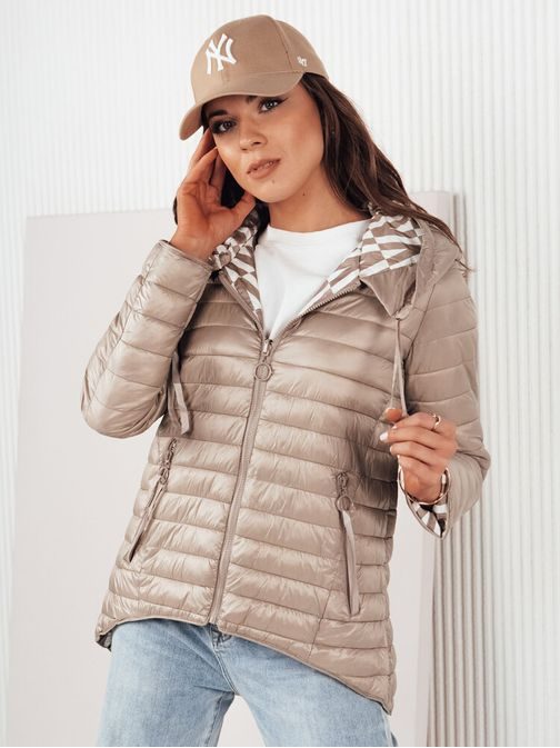 Kifordítható bézs női dzseki  Vanly