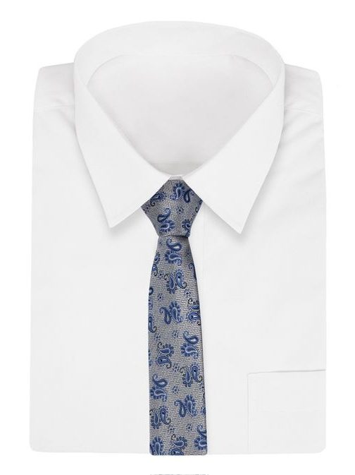 Halvány szürke mintás nyakkendő