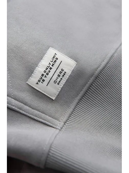 Időtlen szürke kapucnis felső  V8 SSBN-0177