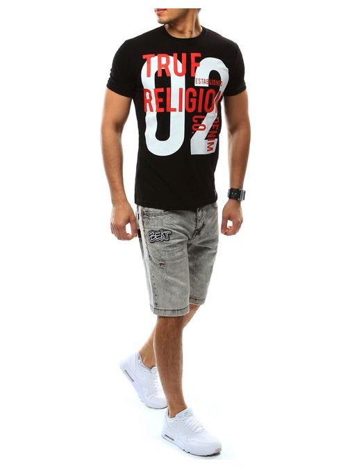 Szürke rövid farmernadrág