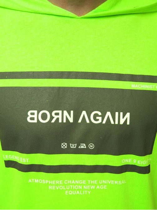 Eredeti neon zöld galléros póló MACH/M1152