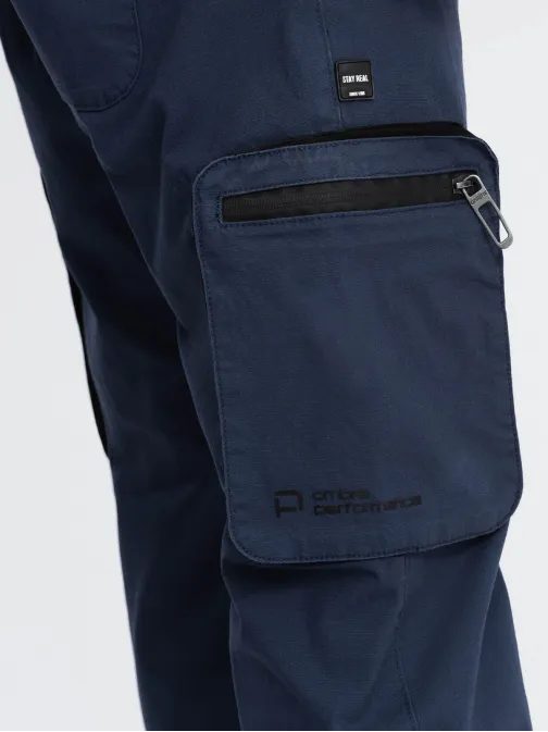 Időtlen sötét kék jogger nadrág  V5 PAJO-0135