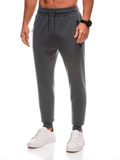 Alap grafit férfi melegítőnadrág V8 PABS-0104