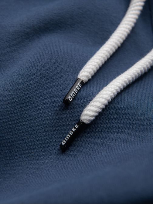 Érdekes sötét kék melegítő nadrág V4 PABS-0206