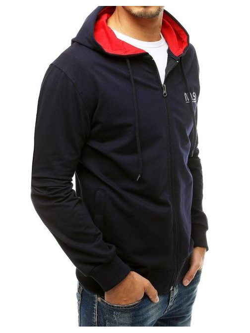 Stílusos sötét kék melegítő felső  NASA