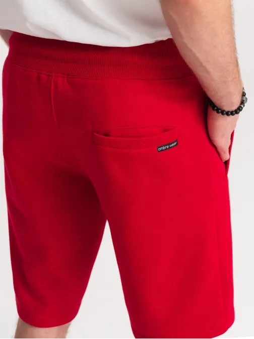 Klaszikus piros bermuda W238