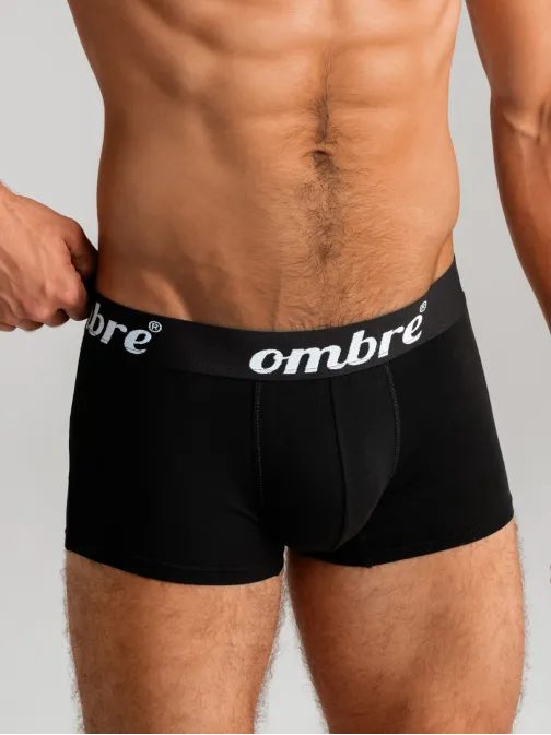 Fekete boxeralsó szett U159 (3 db)