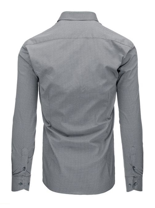 Szürke férfi mintás ing
