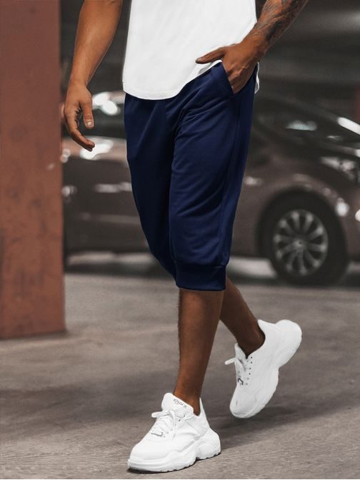 Sötét kék szabadidő nadrág térdig érő  JS/XW07/25Z