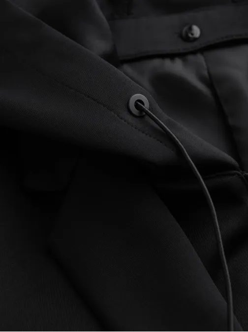 Elegáns fekete dzseki  V1 BLZB-0126