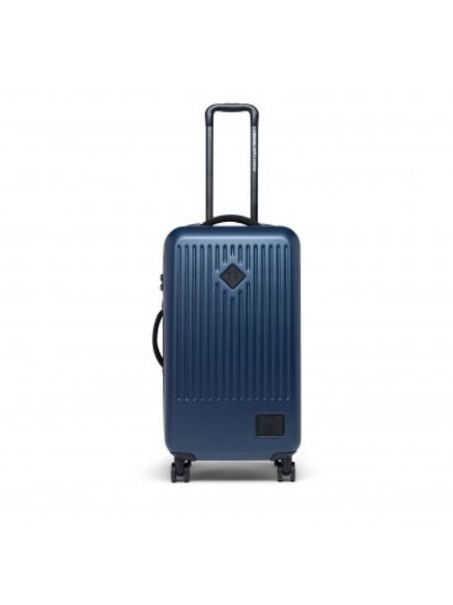 Modern sötét kék utazó bőrönd Herschel ABS/PC
