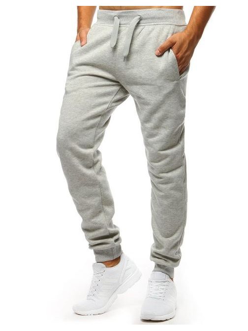 Halvány szürke melegítő nadrág