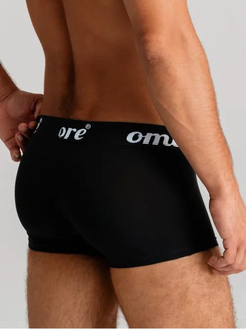 Fekete boxeralsó szett U159 (3 db)